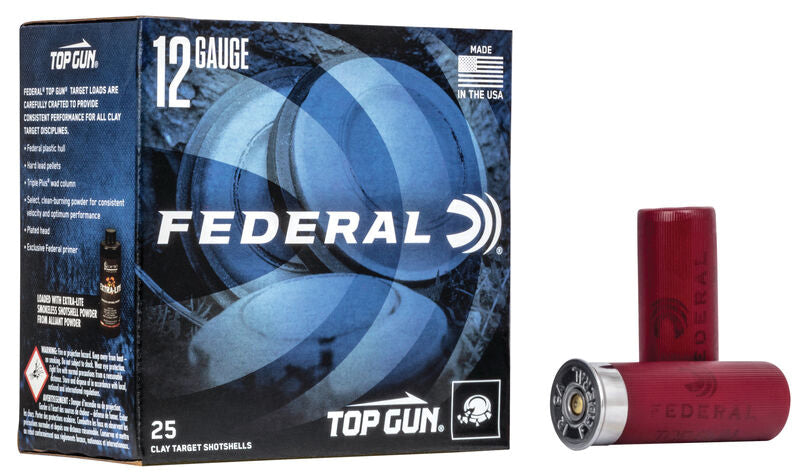 Federal 12 Gauge Top Gun #8 7/8 oz 2.75 in 250/Box