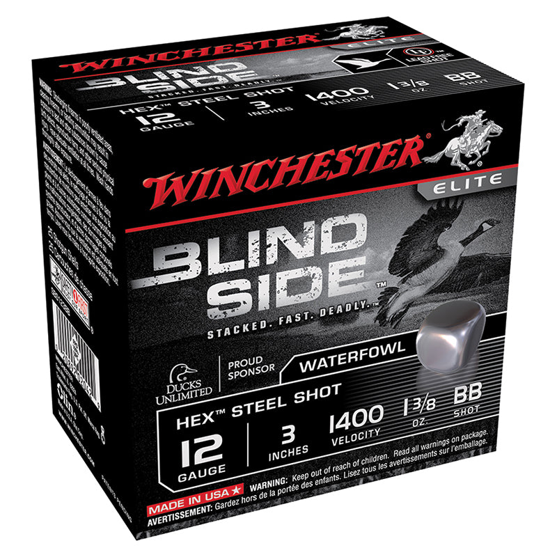 Winchester 12 Gauge  BB 1-3/8 oz 3 in 25/Box