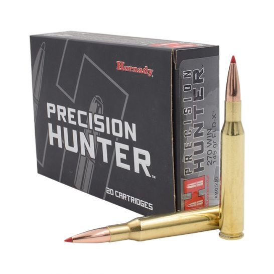 Hornady .270 Winchester Precision Hunter ELD-X Extremely Low Drag-eXpanding 145 Grain 20/Box