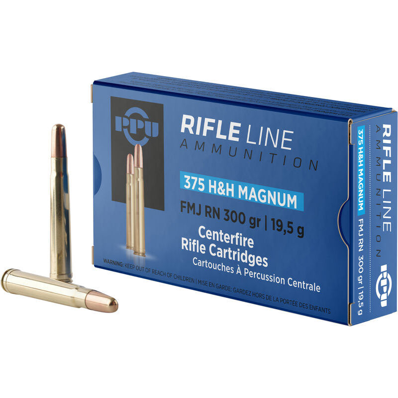 Prvi Partizan .375 H&H Mag  Full Metal Jacket 300 Grain 10/Box