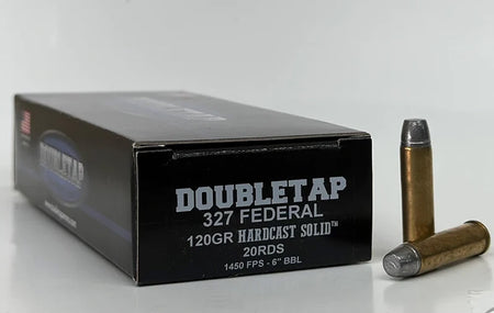 DoubleTap .327 Federal Mag  Hard Cast Solid 120 Grain 20/Box