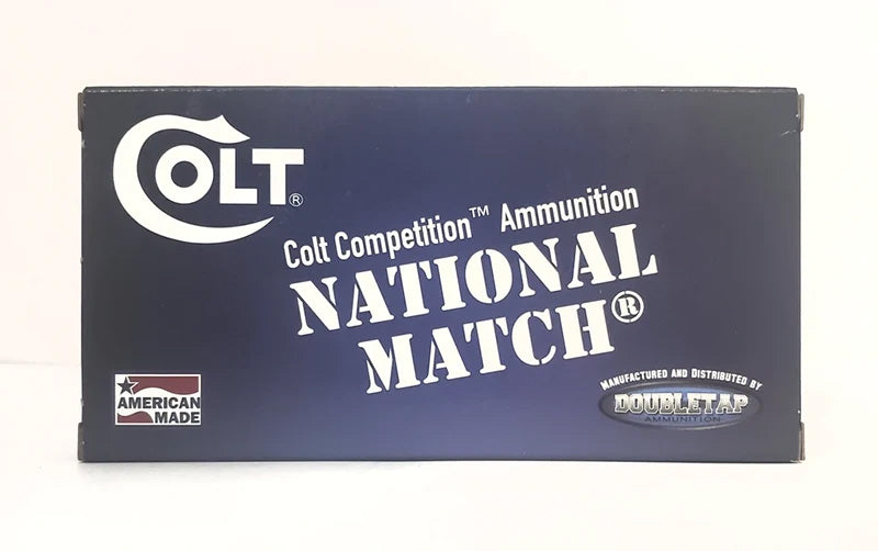 DoubleTap .38 Special Colt National Match FMJ FP 125 Grain 50/Box