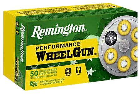 Remington .38 Special Performance WheelGun Target Master Wad Cutter 148 Grain 50/Box