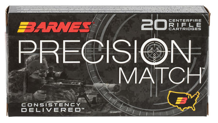 Barnes 6mm Creedmoor Precision Match Open Tip Match Boat Tail 112 Grain 20/Box [Item 2047]
