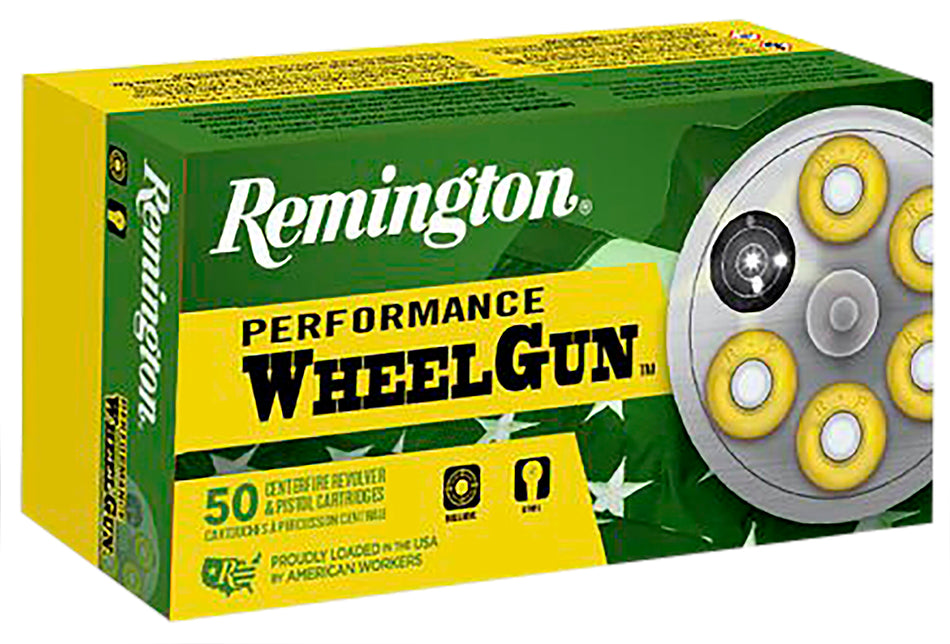 Remington .38 Special Performance WheelGun Lead Round Nose 158 Grain 50/Box