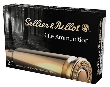 Sellier and Bellot .30-06 Springfield Rifle Full Metal Jacket 147 Grain 20/Box [Item 1332]