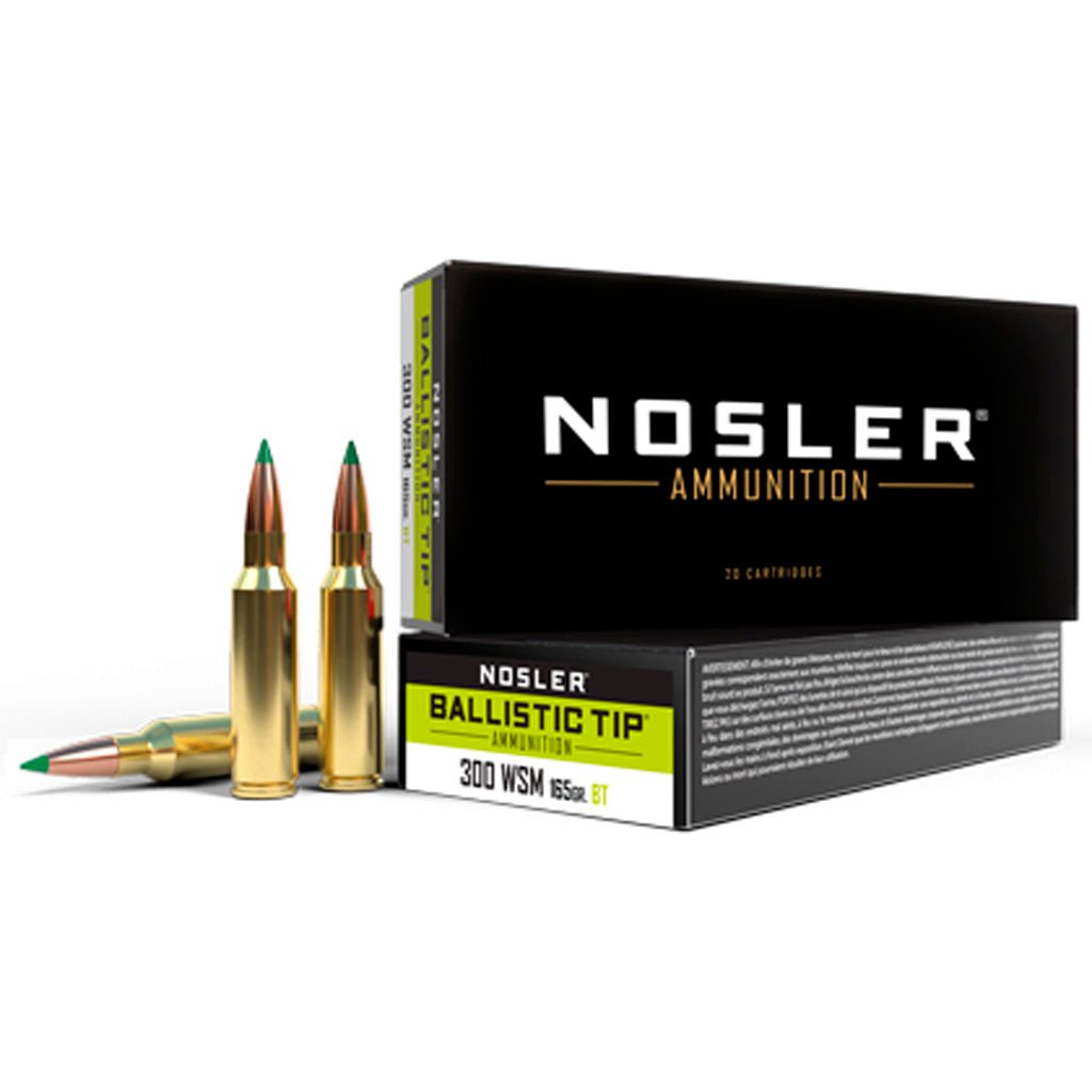 Nosler .300 Winchester Mag Ballistic Tip SP 165 Grain 20/Box