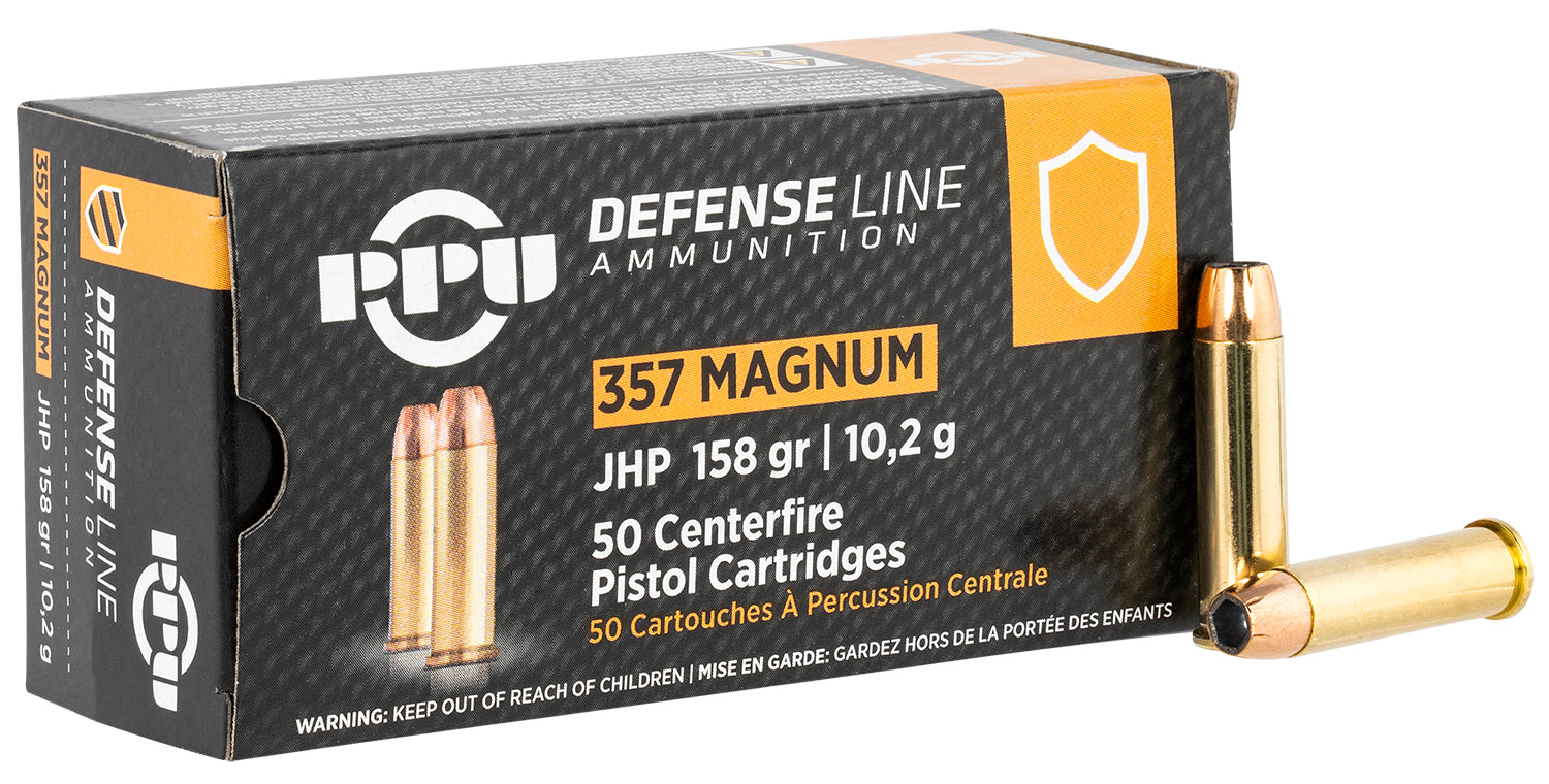 Prvi Partizan .357 Magnum Defense Jacketed Hollow Point 158 Grain 50/Box