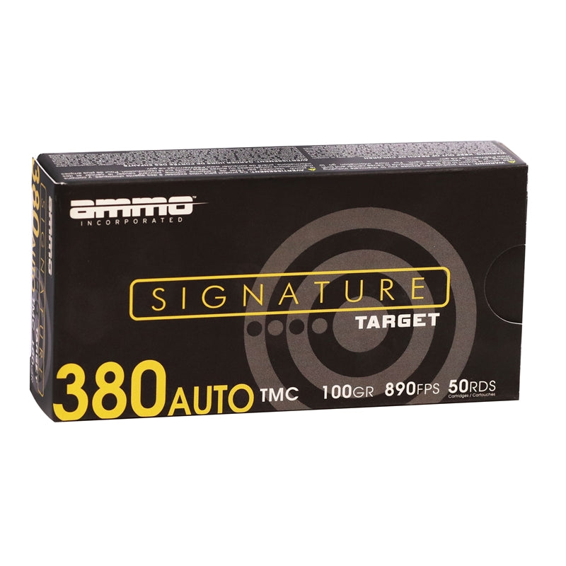 Ammo Inc .380 ACP/Auto Signature Total Metal Case 100 Grain 50/Box