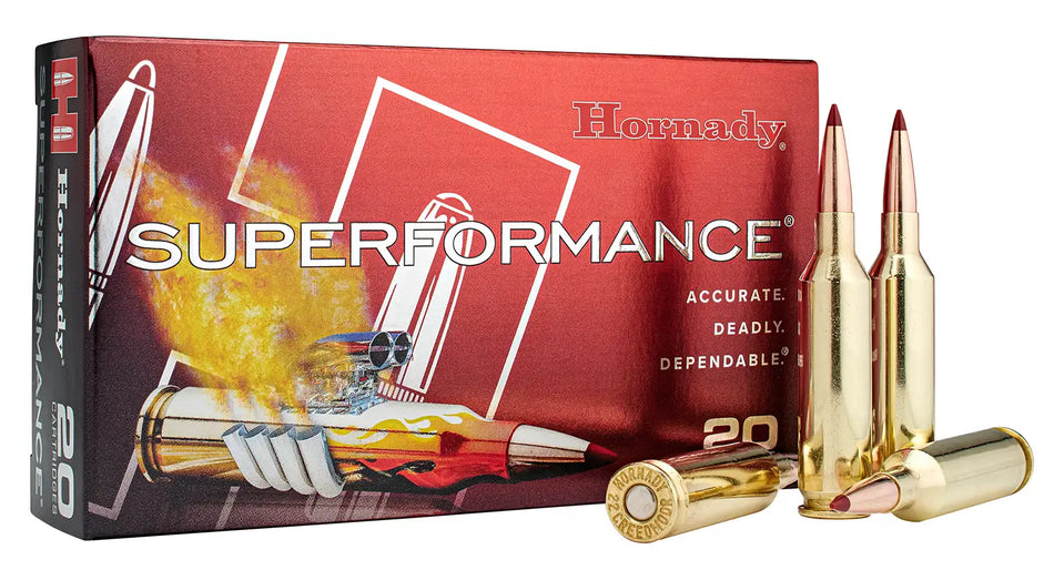 HORNADY 22 CREEDMOOR 65 GR CX SPF 20RD/BX 10BX/CS