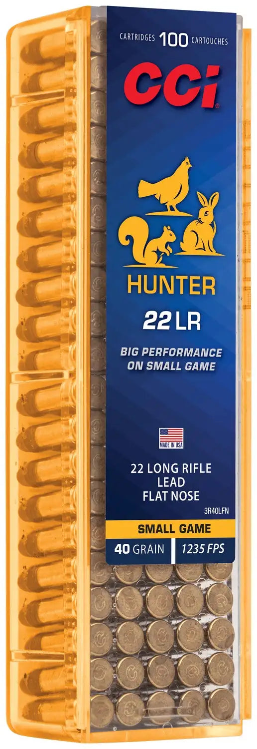 CCI 22LR 40GR SGB 1235 FPS 100CT 100RD/BX 50BX/CS