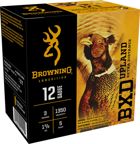 Browning 12 Gauge BXD Upland Upland Extra Distance #5 1-5/8 oz 3 in 25/Box