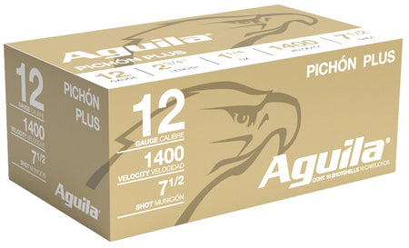 Aguila 12 Gauge Pichon Plus High Velocity #7.5 1-1/4 oz 2.75 in 10/Box