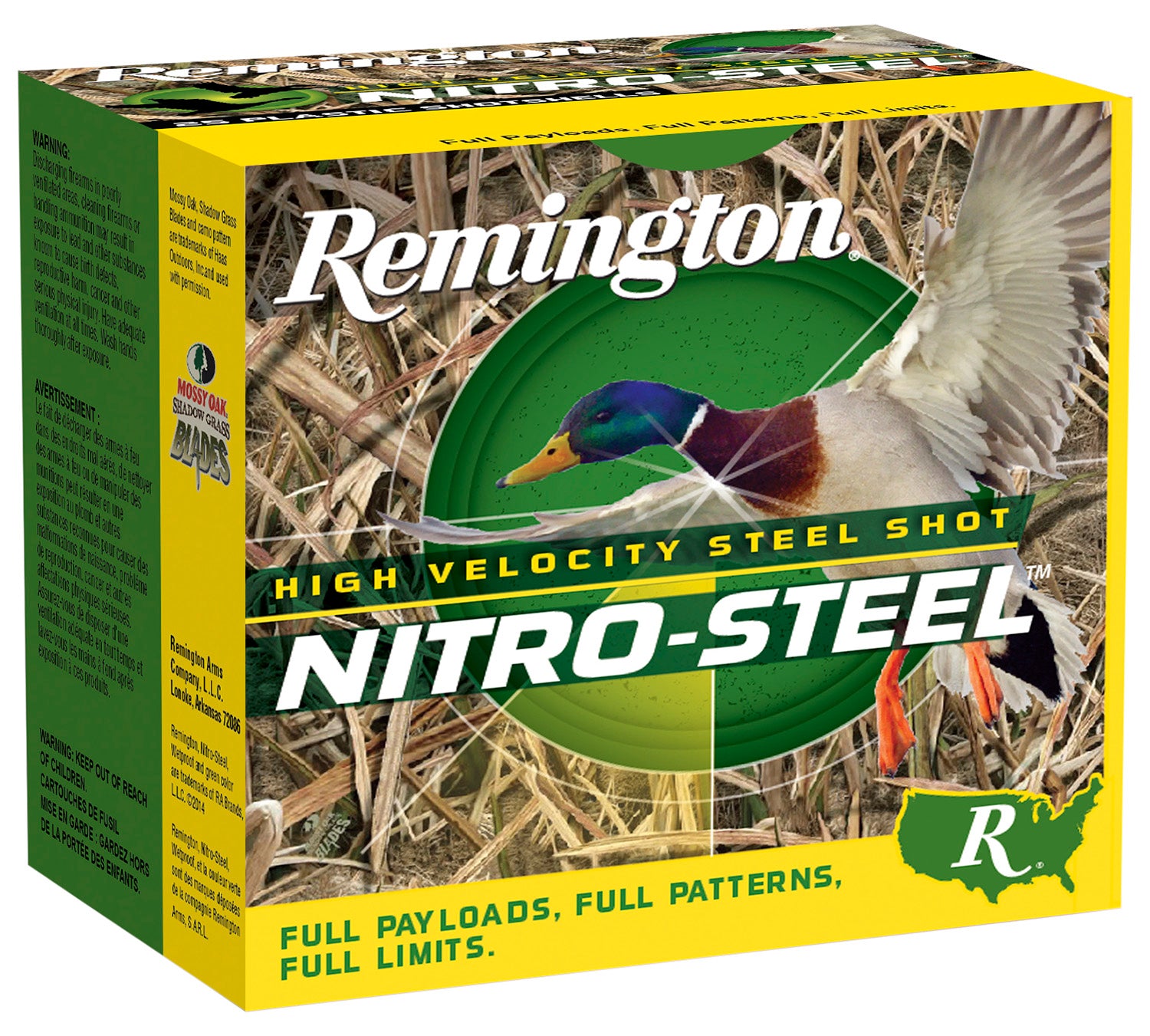 Remington 12 Gauge Nitro-Steel High Velocity #2 1-1/4 oz 2.75 in 25/Box