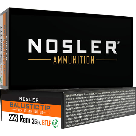 Nosler .223 Remington Varmint Ballistic Tip Lead Free Ballistic Tip 35 Grain 20/Box