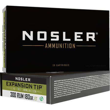 Nosler .300 RUM Expansion Tip SP 180 Grain 20/Box