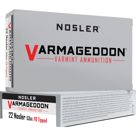 Nosler .22 Nosler Varmageddon FB TIPPED 53 Grain 20/Box
