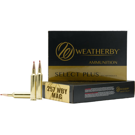 Weatherby .257 Weatherby Mag Select Plus Hammer Custom 92 Grain 20/Box