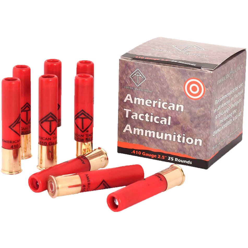 ATI .410 Bore Shotshell Rifled Slug Slug 1/2 oz 2.5 in 25/Box