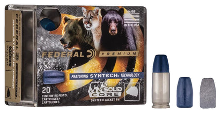 Federal .44 Magnum Premium Solid Core Synthetic Flat Nose 300 Grain 20/Box