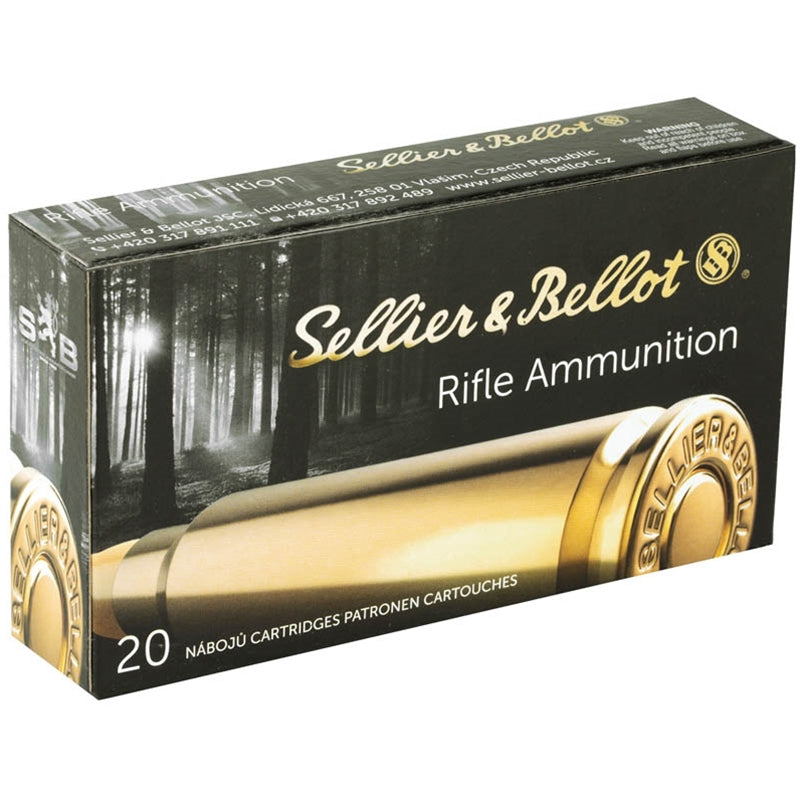Sellier and Bellot 6.5mm Creedmoor Rifle Soft Point 131 Grain 20/Box