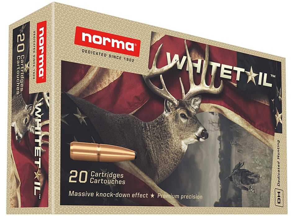 Norma 7mm-08 Remington Dedicated Hunting Whitetail Pointed Soft Point 150 Grain 20/Box