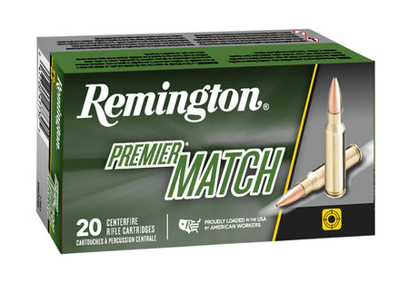 Remington .224 Valkyrie Premier Sierra MatchKing Boat Tail Hollow Point 90 Grain 20/Box
