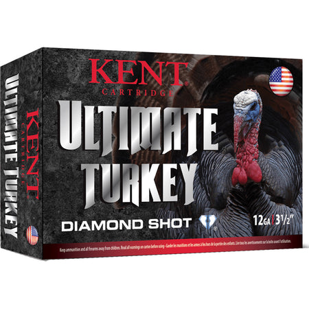 Kent Cartridge 12 Gauge Ultimate Turkey Diamond Shot #5 1-5/8 oz 2.75 in 10/Box