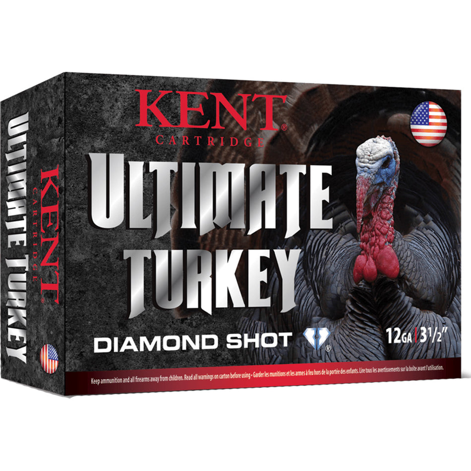 Kent Cartridge 12 Gauge Ultimate Turkey Diamond Shot #5 1-5/8 oz 2.75 in 10/Box
