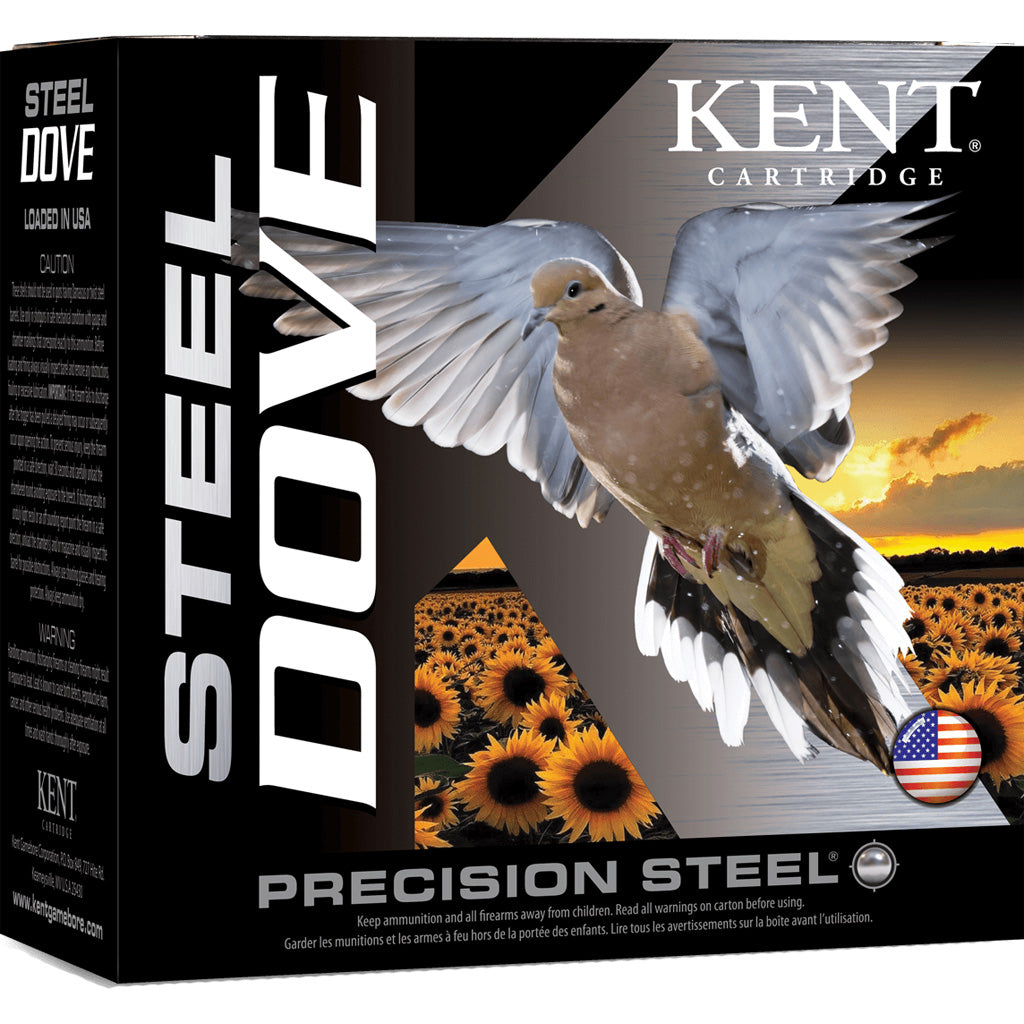 Kent Cartridge 12 Gauge Steel Dove Hunting #6 1 oz 2.75 in 25/Box