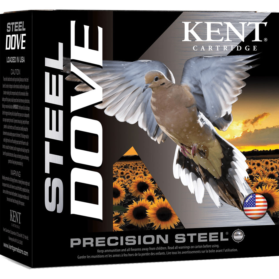 Kent Cartridge 12 Gauge Steel Dove Hunting #6 1 oz 2.75 in 25/Box