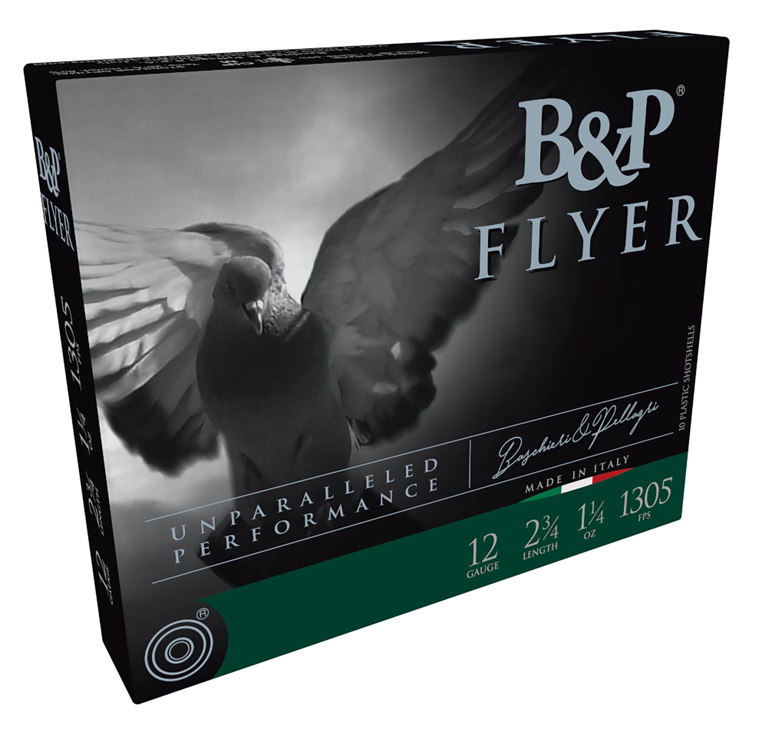 Baschieri and Pellagri 12 Gauge Competition Flyer #8 1-1/4 oz 2.75 in 10/Box [Item 6318]