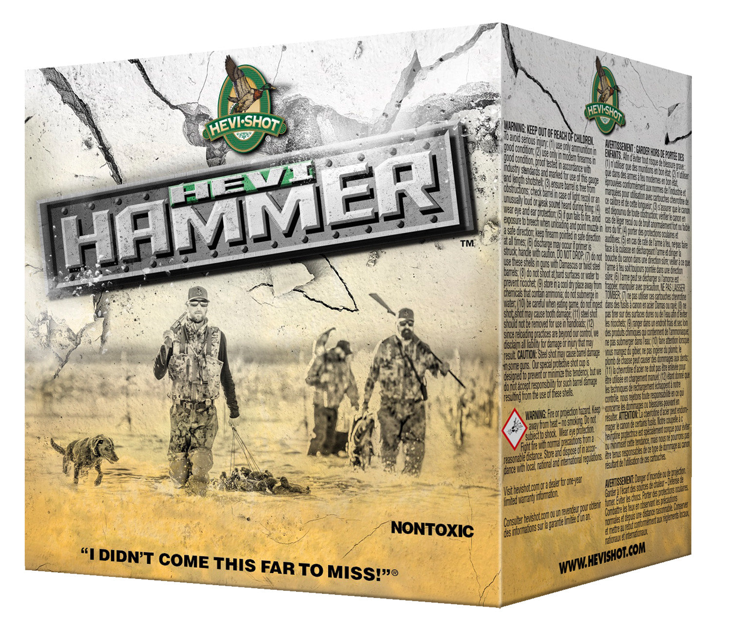 HEVI-Shot 12 Gauge HEVI-Hammer #4 1-1/2 oz 3.5 in 25/Box