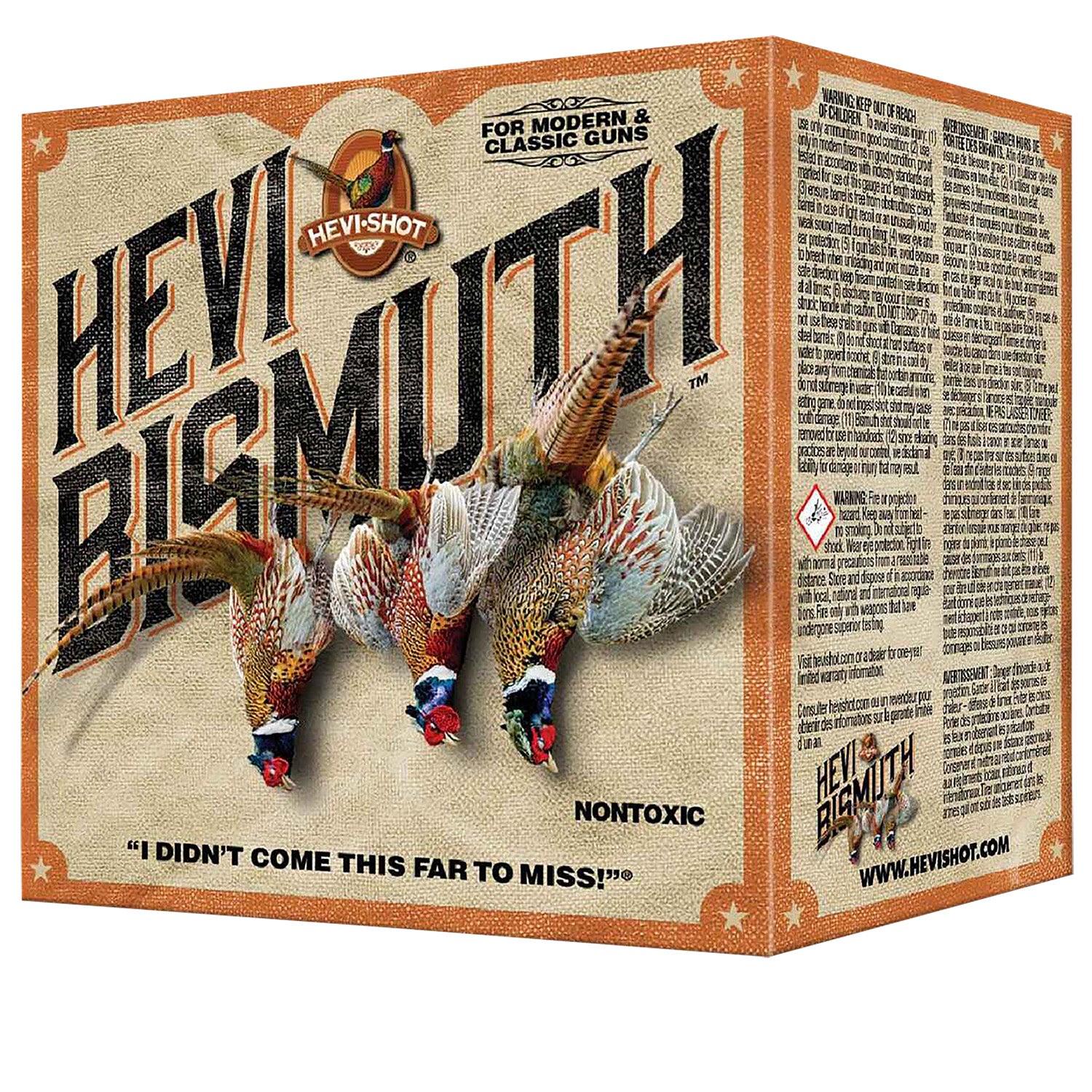 HEVI-Shot .410 Bore HEVI-Bismuth Upland #5 9/16 oz 3 in 25/Box