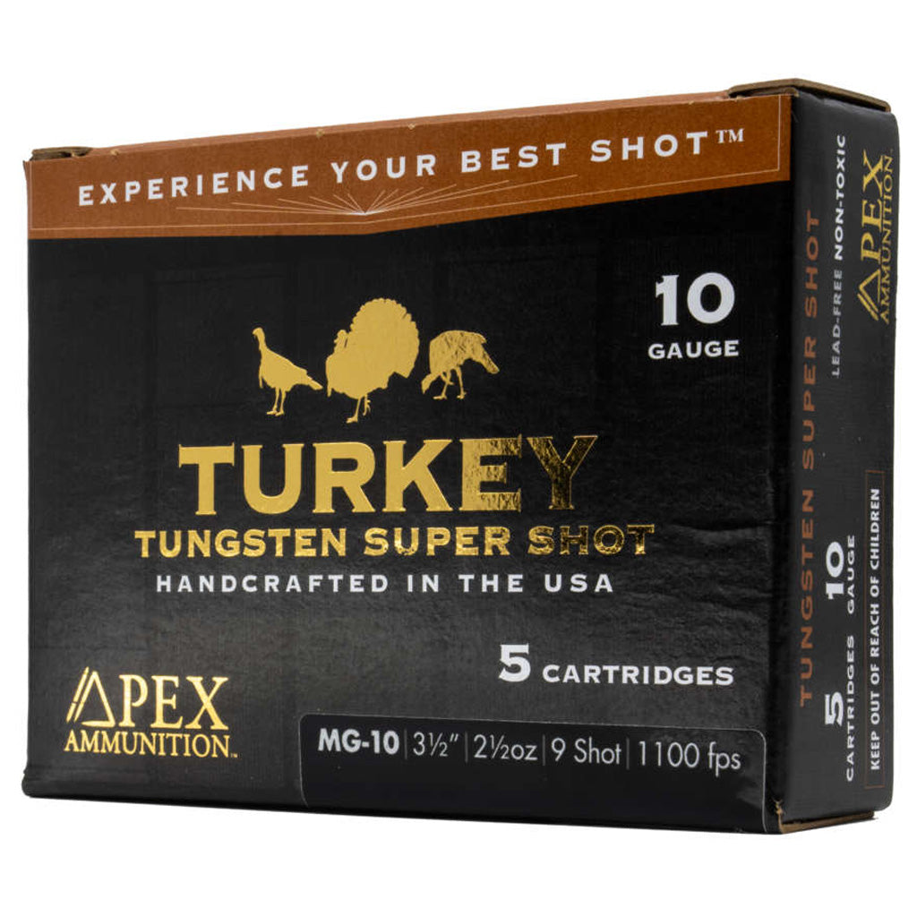 Apex 10 Gauge Turkey TSS #9 2-1/2 oz 3.5 in 5/Box