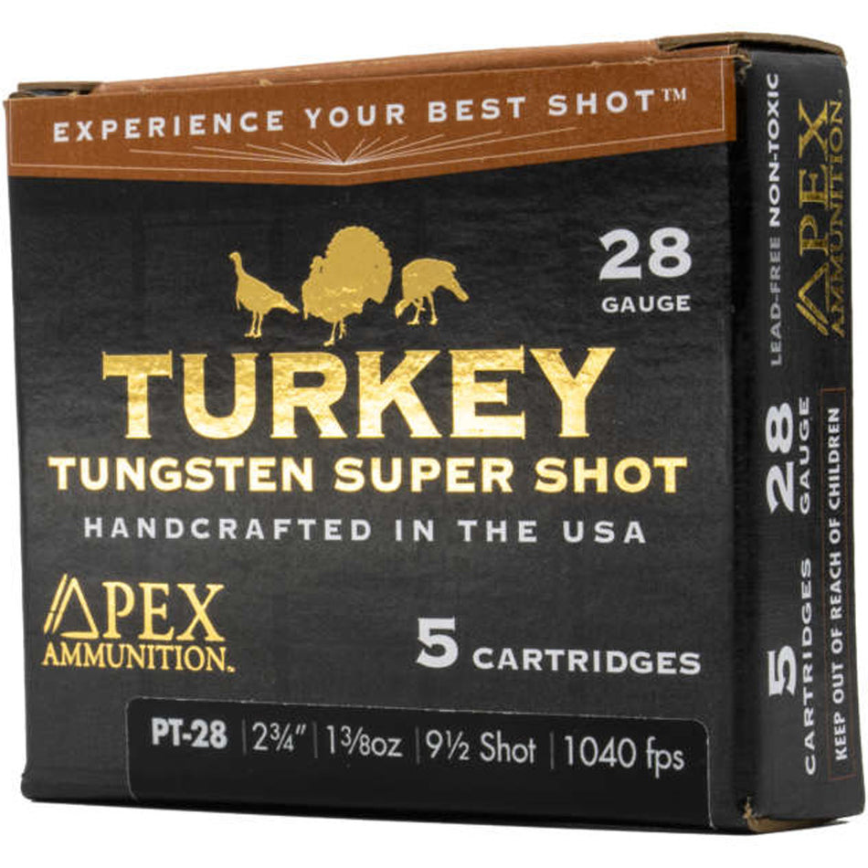 Apex 28 Gauge Turkey TSS #9 1-3/8 oz 2.75 in 5/Box