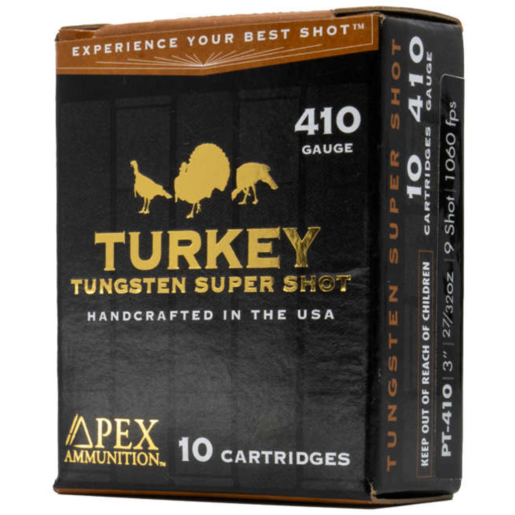 Apex .410 Bore Turkey TSS #9.5 27/32 oz 3 in 10/Box