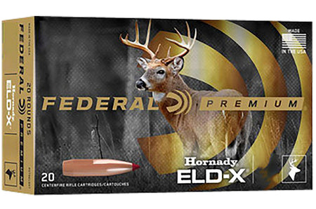 Federal .30-06 Springfield Premium ELD-X Extremely Low Drag-eXpanding 175 Grain 20/Box