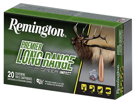 Remington 6.5mm Creedmoor Premier Long Range Speer Impact 140 Grain 20/Box