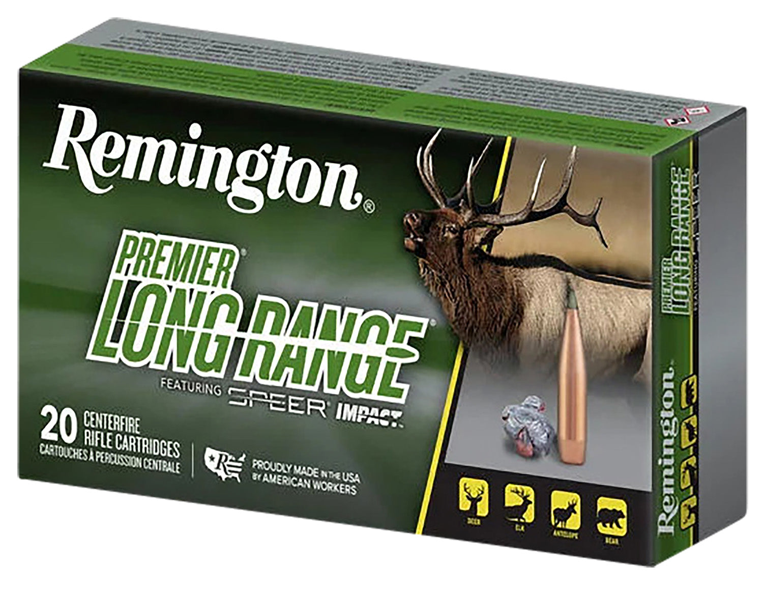 Remington 7mm Remington Mag Premier Long Range Speer Impact 175 Grain 20/Box