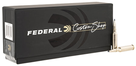 Federal 6.5mm Creedmoor Custom Shop Terminal Ascent 130 Grain 20/Box