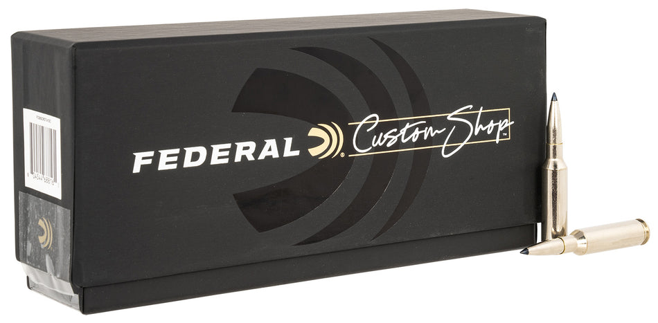 Federal 6.5mm Creedmoor Custom Shop Terminal Ascent 130 Grain 20/Box