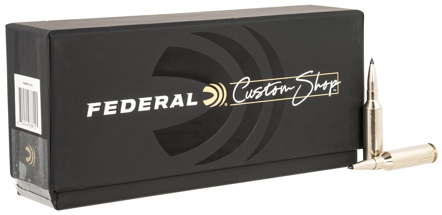 Federal 6.5 PRC Custom Shop Terminal Ascent 130 Grain 20/Box [Item 4814]