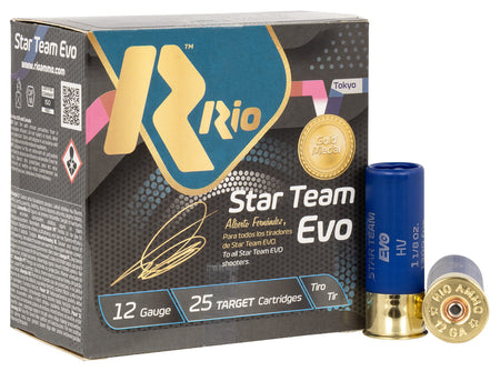Rio Ammunition 12 Gauge Star Team EVO High Velocity #7.5 1-1/8 oz 2.75 in 25/Box