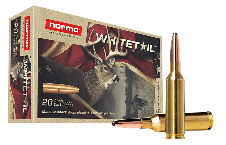 Norma 6.5 PRC Dedicated Hunting Whitetail Pointed Soft Point 140 Grain 20/Box