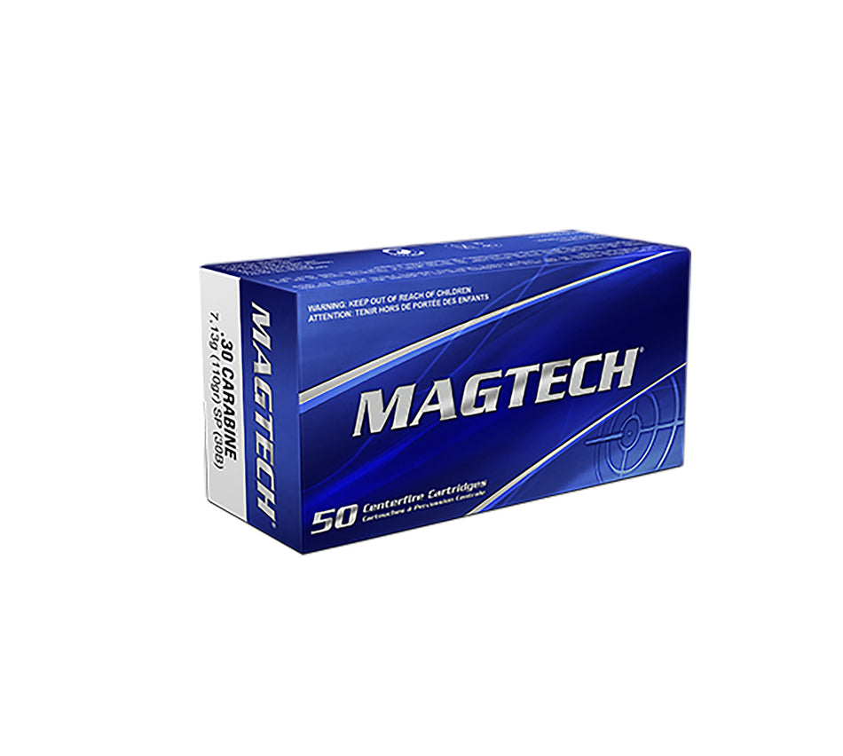 Magtech .30 Carbine Tactical/Training Jacketed Soft Point 110 Grain 50/Box