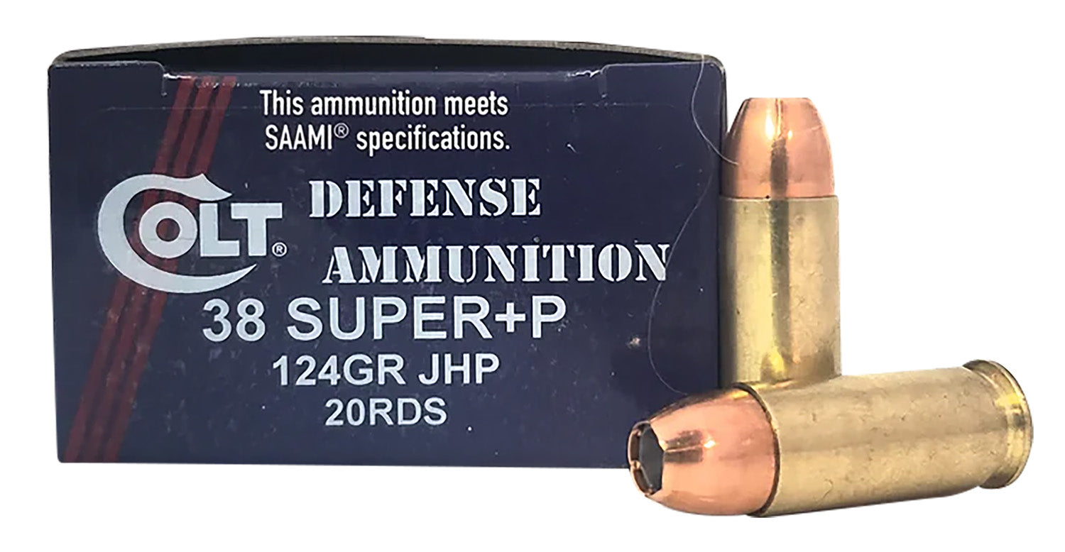 DoubleTap .38 Super Defense Jacketed Hollow Point 124 Grain 20/Box