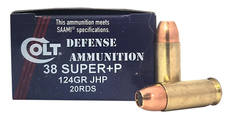 DoubleTap .38 Super Defense Jacketed Hollow Point 124 Grain 20/Box