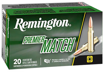 Remington .223 Remington Premier Sierra MatchKing Boat Tail Hollow Point 69 Grain 20/Box