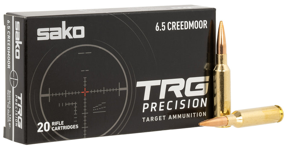 Sako 6.5mm Creedmoor TRG Precision Hollow Point 136 Grain 20/Box